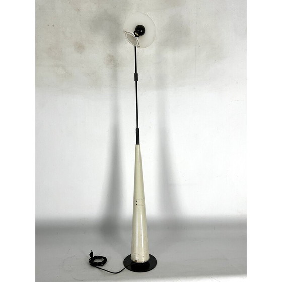 Image 1 of Lampada da terra in vetro Vintage Club 1195 di Giuseppe Ramella per Arteluce, Italia 1980