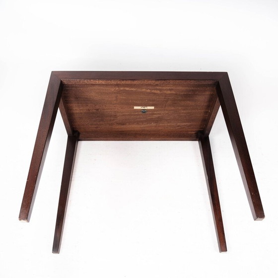 Image 1 of Tavolino vintage in mogano di Severin Hansen per Haslev Furniture, anni '60