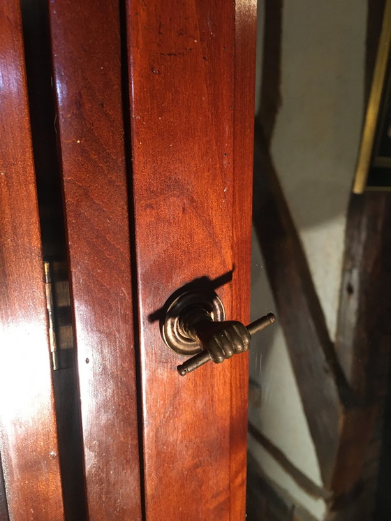 Image 1 of Arazzo vintage in legno di ciliegio &quot;Felix Monge&quot; con specchi