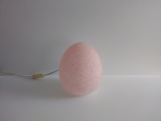 Image 1 of Egg Lamp - Egg Lamp - W.L.P. Lighting - 1980'S