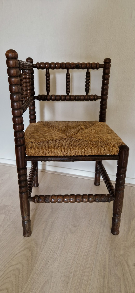 Image 1 of 2x Bobbin corner chair