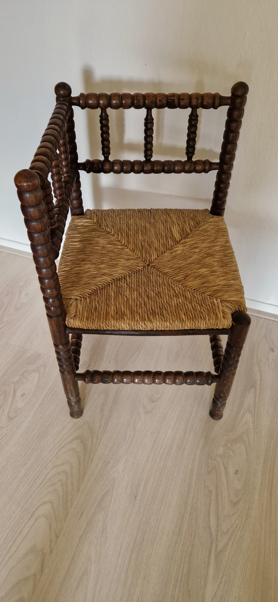 Image 1 of 2x Bobbin corner chair