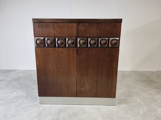 Image 1 of Brutalist bar cabinet, 1970s