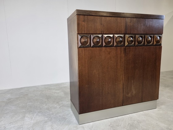 Image 1 of Brutalist bar cabinet, 1970s