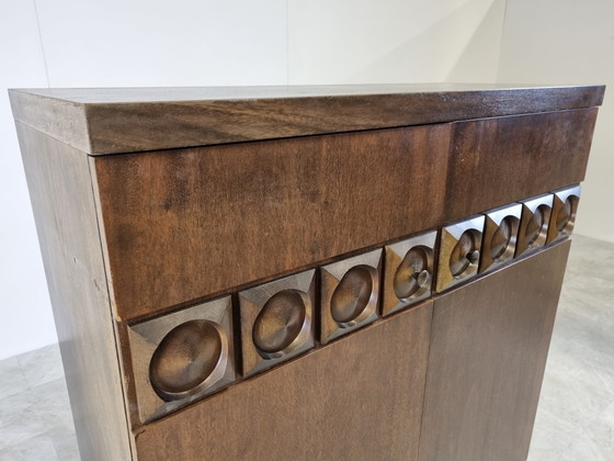 Image 1 of Brutalist bar cabinet, 1970s