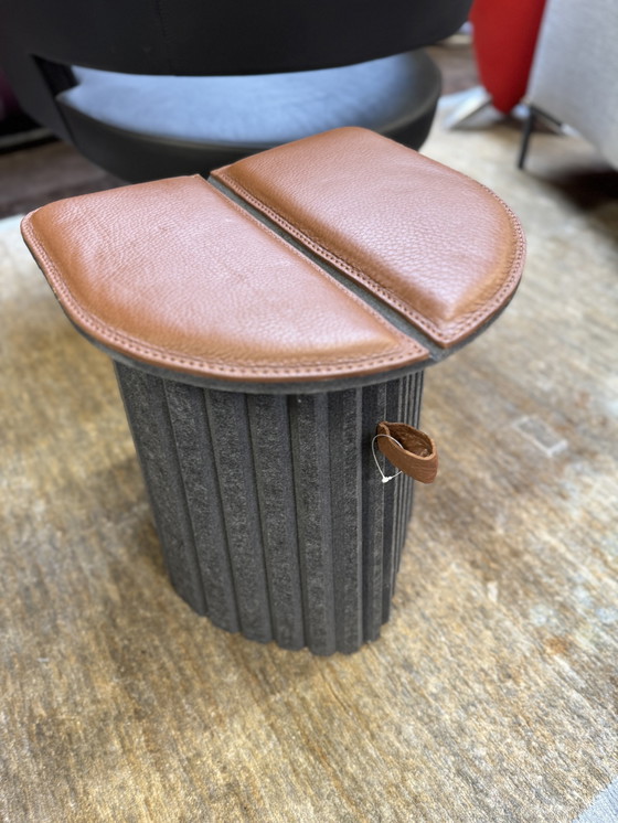 Image 1 of De Sede 5010 Stool Brown Neck leather