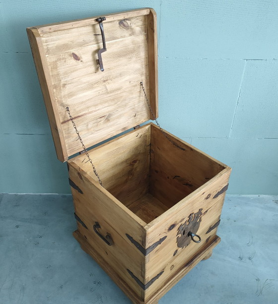 Image 1 of Vintage Storage Boxes 'Small Trunks Mexican Style'