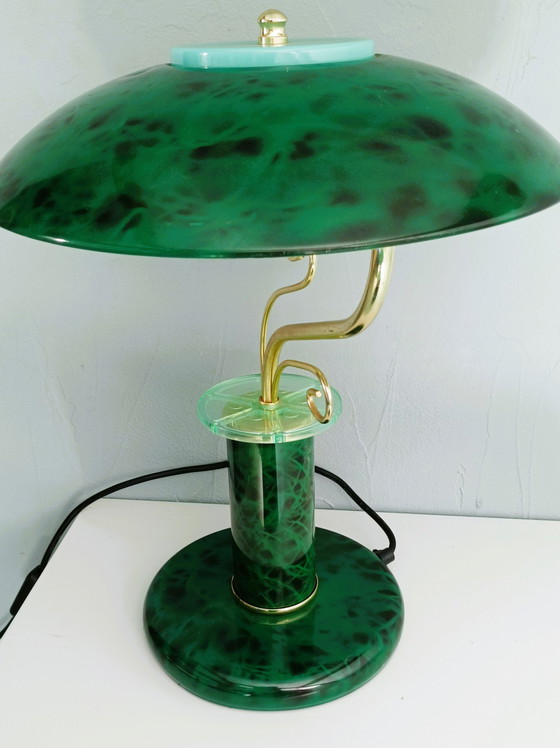 Image 1 of Table Lamp Mushroom Shape