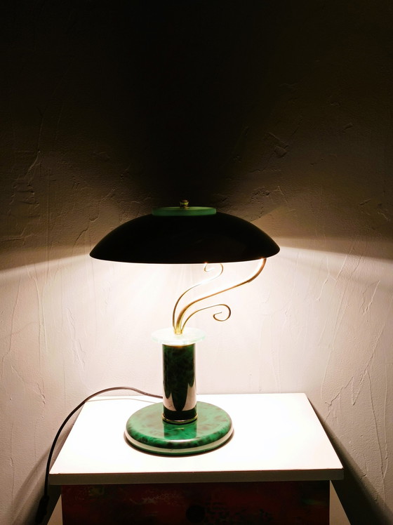 Image 1 of Table Lamp Mushroom Shape