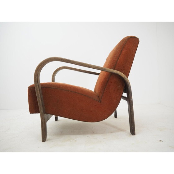 Image 1 of Sillón de mediados de siglo HF 11 de J. Halabala, Checoslovaquia, década de 1950