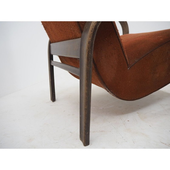 Image 1 of Sillón de mediados de siglo HF 11 de J. Halabala, Checoslovaquia, década de 1950