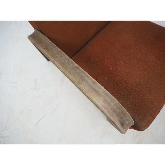 Image 1 of Sillón de mediados de siglo HF 11 de J. Halabala, Checoslovaquia, década de 1950