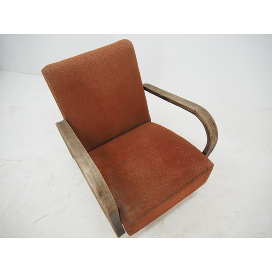 Image 1 of Sillón de mediados de siglo HF 11 de J. Halabala, Checoslovaquia, década de 1950