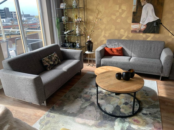 Image 1 of 2x Montel sofa + footstool