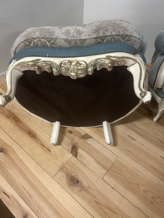 Image 1 of Set de salon baroque vintage 4-1-1