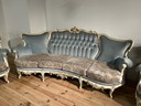 Set de salon baroque vintage 4-1-1
