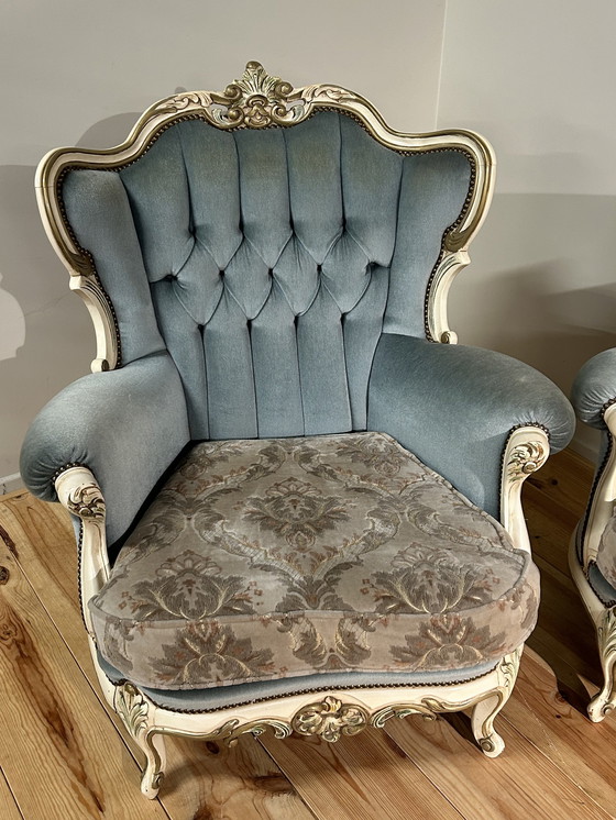 Image 1 of Set de salon baroque vintage 4-1-1