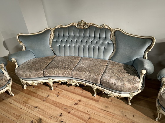 Image 1 of Set de salon baroque vintage 4-1-1