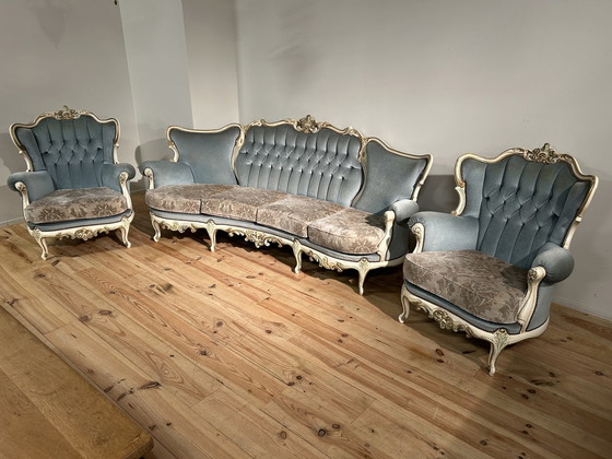 Image 1 of Set de salon baroque vintage 4-1-1