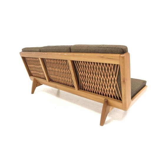 Image 1 of Divano vintage in olmo di Carl Gustaf Hiort per Af Ornäs, Finlandia anni '60