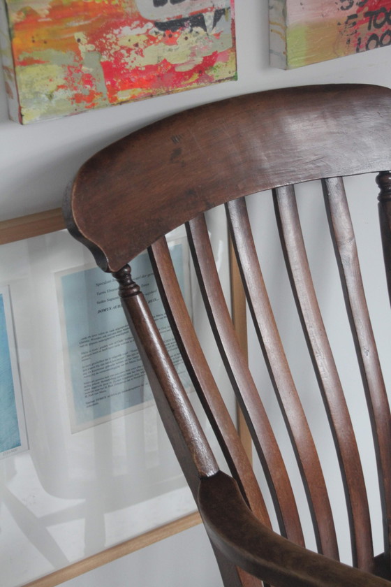 Image 1 of English Windsor Chair Lath Back