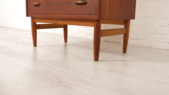 Image 1 of Commode danoise vintage | Teck | 6 tiroirs | 115 Cm