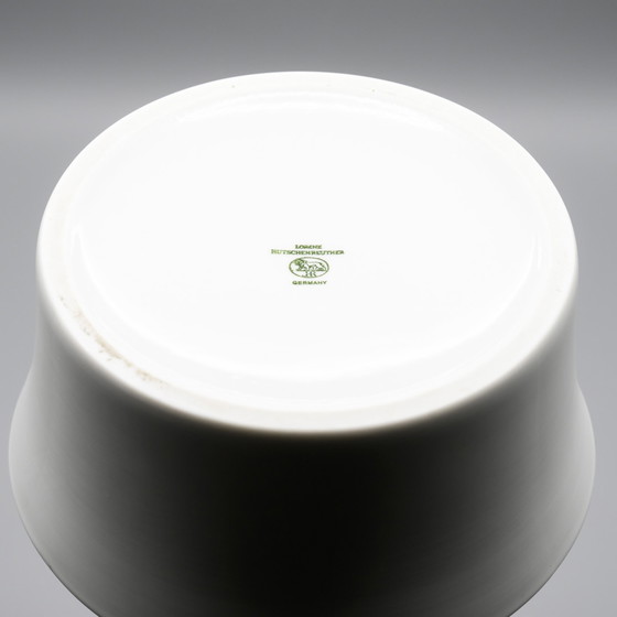 Image 1 of Cuno Fischer Vase Duo Hutschenreuther Bisque Porcelain Op Art Relief H 38cm+28cm