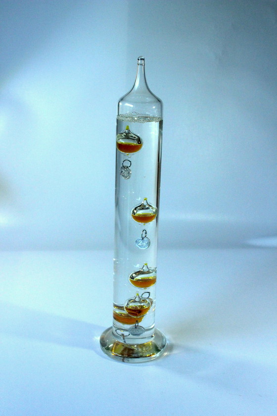 Image 1 of Large Galileo glass thermomete