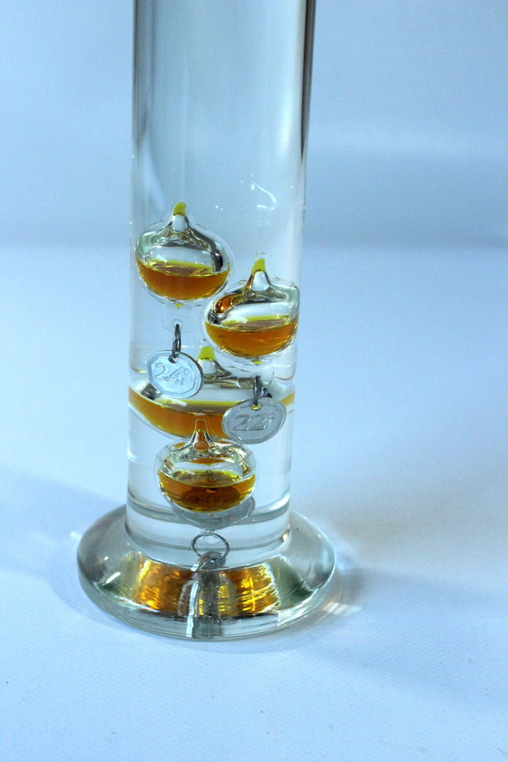 Image 1 of Large Galileo glass thermomete