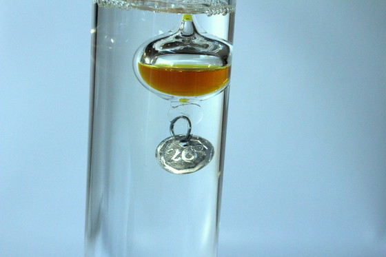 Image 1 of Large Galileo glass thermomete