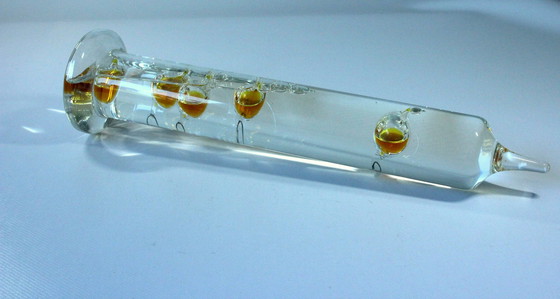 Image 1 of Large Galileo glass thermomete