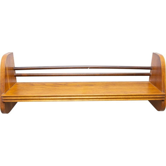 Image 1 of Mensola da parete vintage in legno di faggio di Uluv, Repubblica Ceca, anni '60