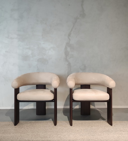 2x Bracci chairs by Pieter Maes