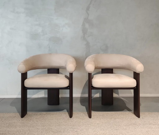 2x Bracci chairs by Pieter Maes