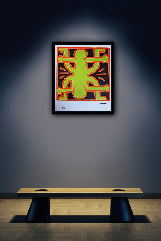 Image 1 of Keith Haring: Signed Lithograph, Numbered 96/150.