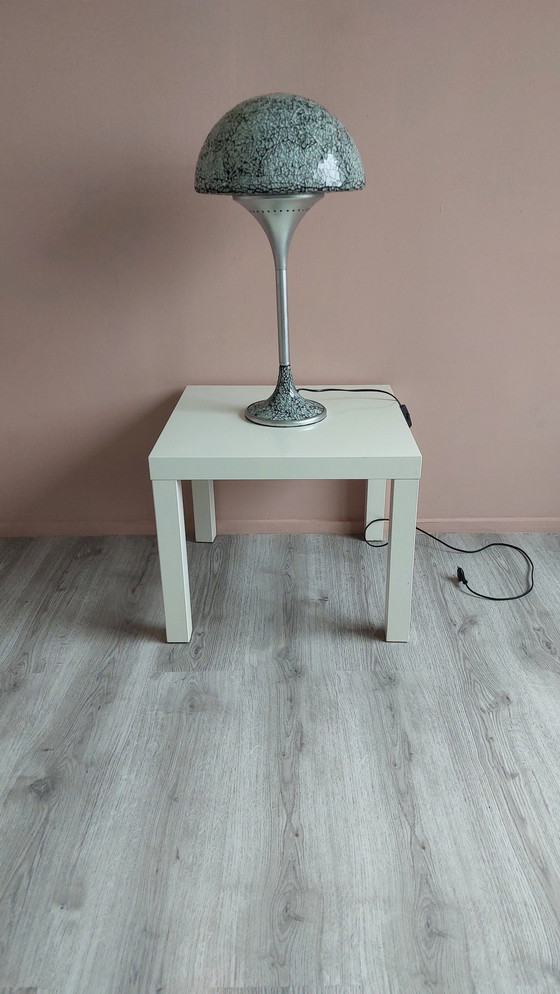 Image 1 of Vintage Glass Mosaic Table Lamp 1990s.