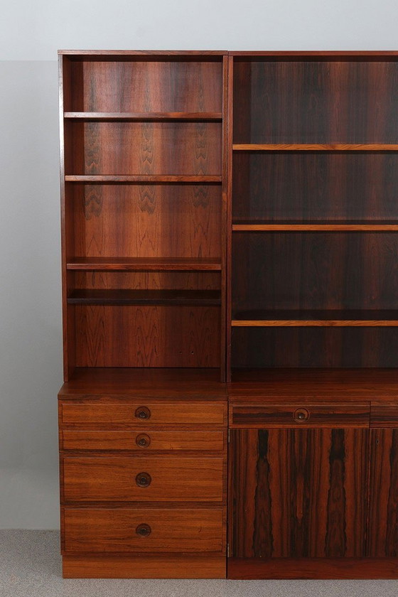 Image 1 of Vintage Bookcase By Bertil Fridhagen For Bodafors Sweden 1960s