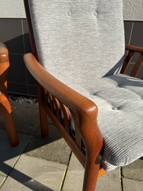 Image 1 of Pair of Schou Andersen Lounge Chairs