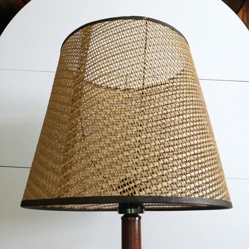 Sanatirium Wicker Lamp Shade, 1970