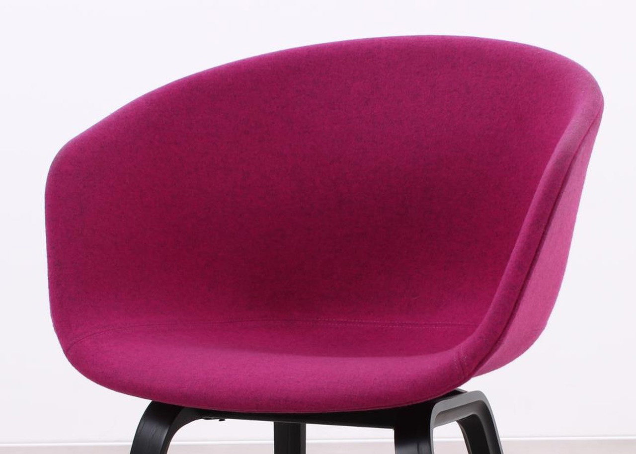 2x HAY AAC 23 About A Chair pink/black | €829 | Whoppah