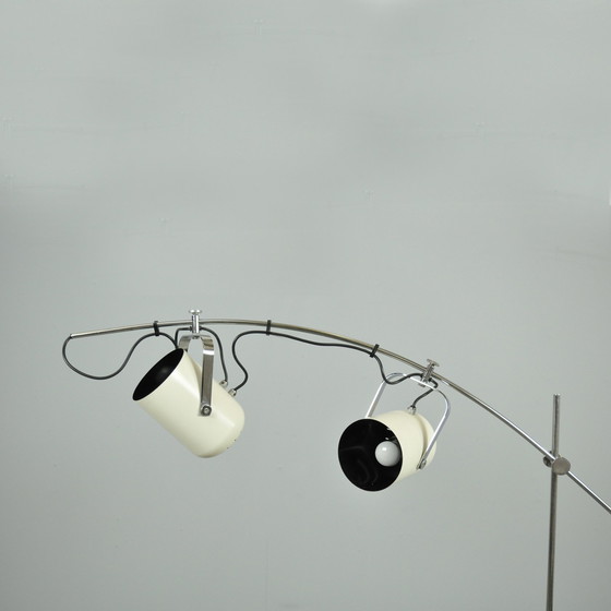 Image 1 of GEPO vintage white Sorrento floorlamp Copini & Posthuma