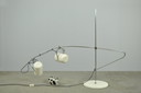 GEPO vintage white Sorrento floorlamp Copini & Posthuma