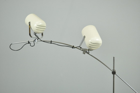 Image 1 of GEPO lampadaire vintage blanc Sorrento Copini & Posthuma