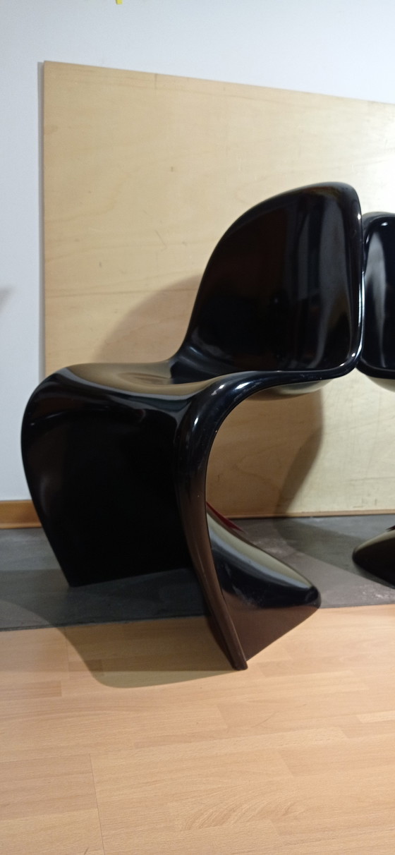 Image 1 of 2x Vitra Chair Classic S by Verner Panton