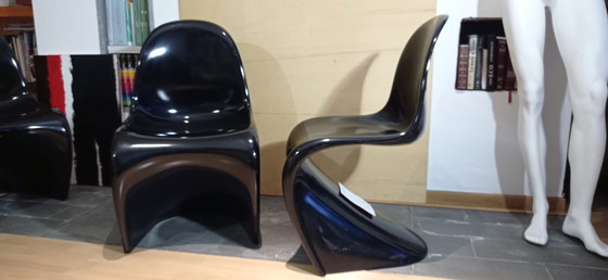 Image 1 of 2x Vitra Chair Classic S by Verner Panton