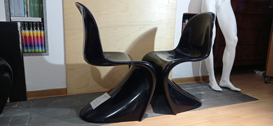 Image 1 of 2x Vitra Chair Classic S by Verner Panton