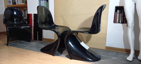 Image 1 of 2x Vitra Chair Classic S by Verner Panton