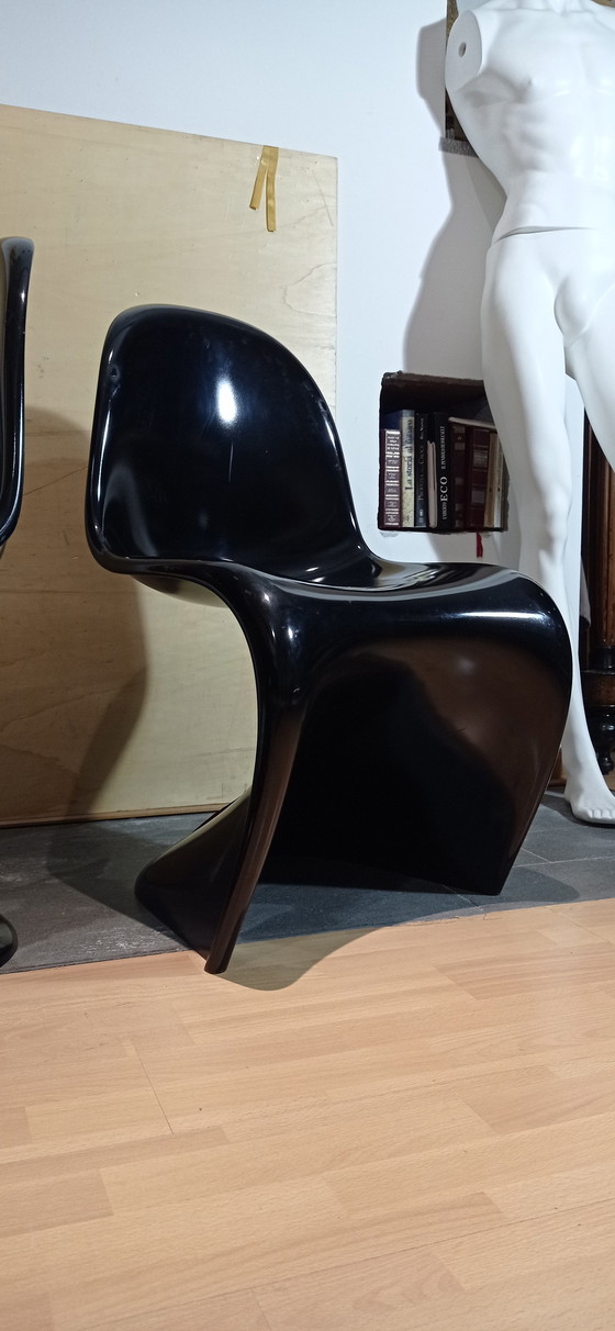 Image 1 of 2x Vitra Chair Classic S by Verner Panton