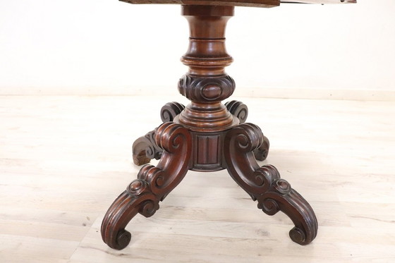 Image 1 of Antique Table In Walnut