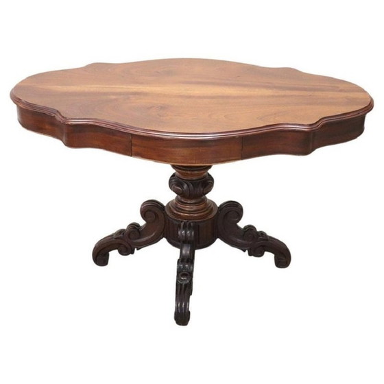 Image 1 of Antique Table In Walnut